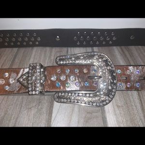 Nocona Women's Rhinestone Western Belt N3490202